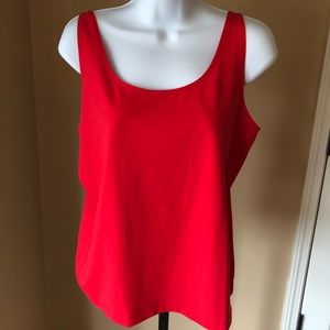 Chicos Red Spandex Camisole